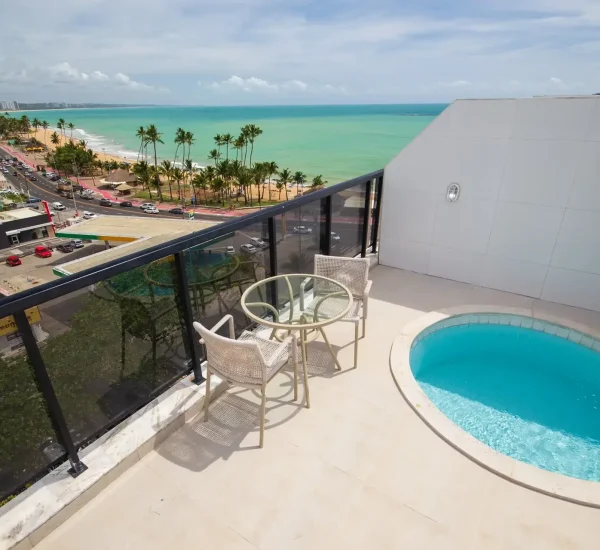 Suíte Penthouse — Hotel Maceió Atlantic Suítes